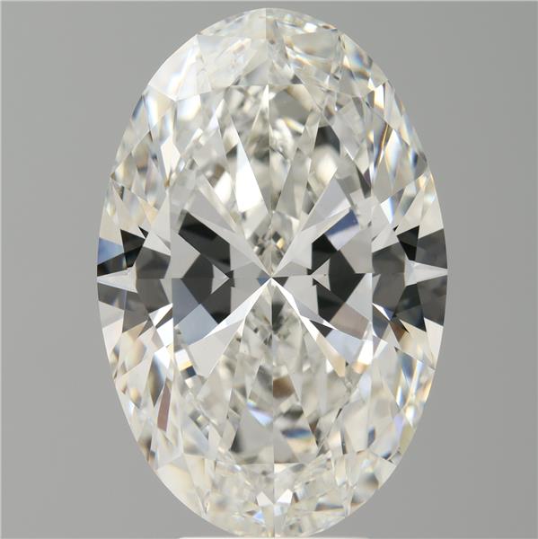 7.53 ct. oval Lab Grown Diamond front image