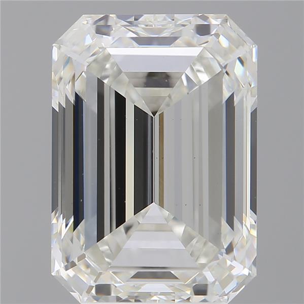 5.04 ct. emerald Lab Grown Diamond front image
