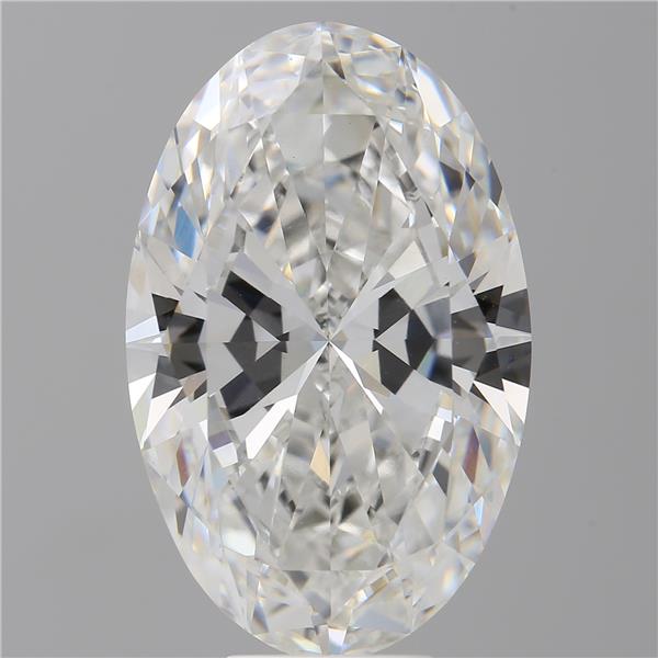 9.08 ct. oval Lab Grown Diamond front image