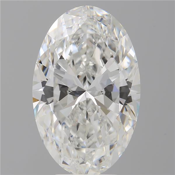6.53 ct. oval Lab Grown Diamond front image