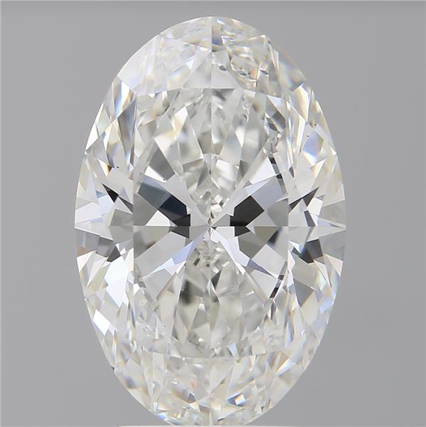 4.02 ct. oval Lab Grown Diamond front image