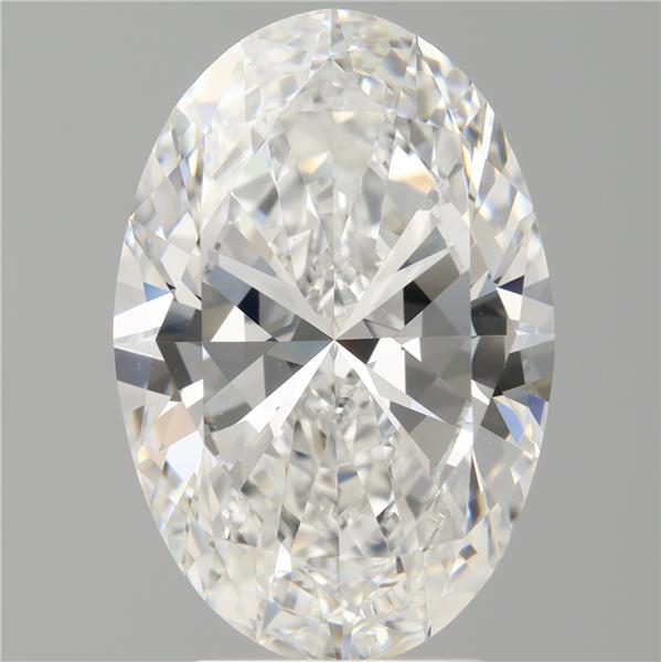 4.05 ct. oval Lab Grown Diamond front image