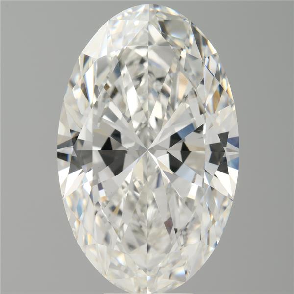 10.00 ct. oval Lab Grown Diamond front image