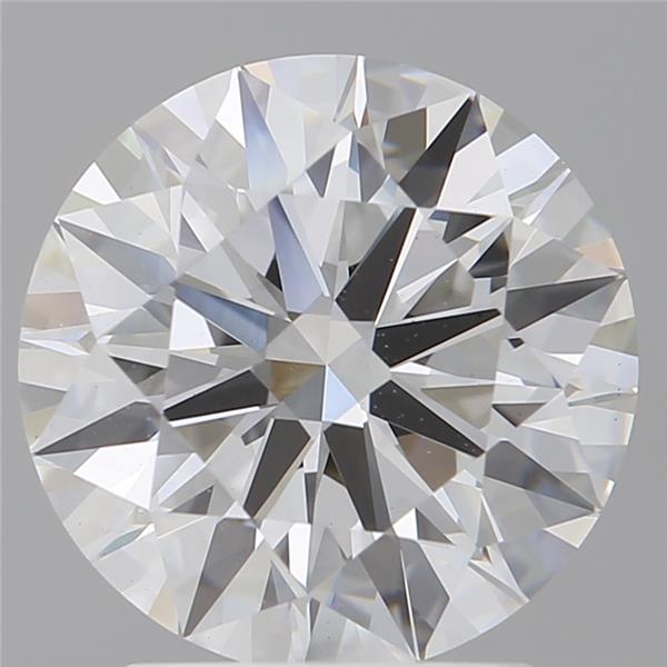 2.60 ct. round Lab Grown Diamond front image