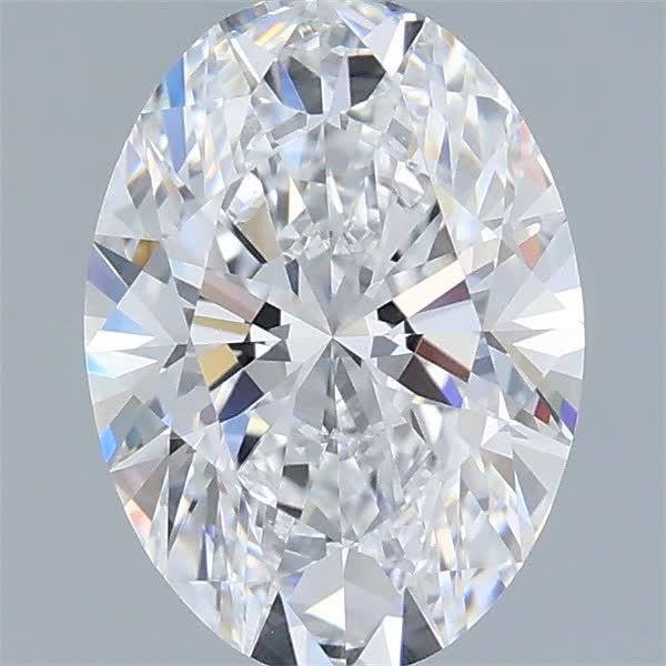 2.06 ct. oval Lab Grown Diamond front image