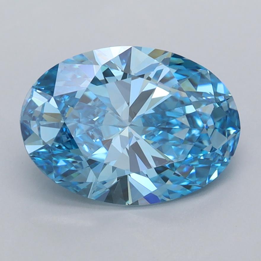 2.04 ct. oval Lab Grown Diamond front image