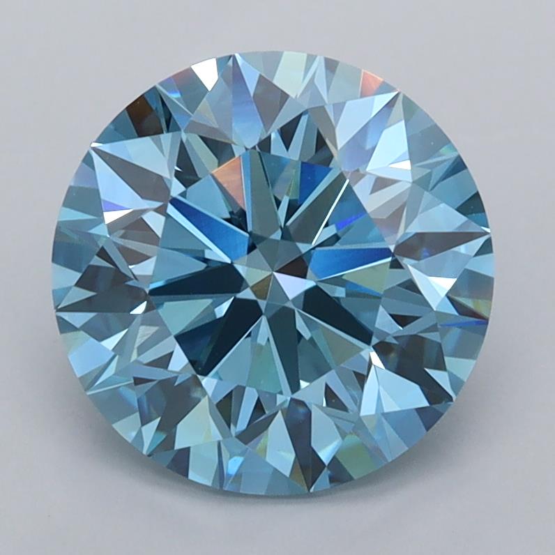 2.50 ct. round Lab Grown Diamond front image