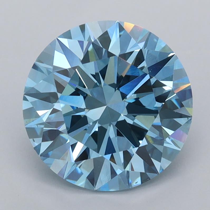 2.46 ct. round Lab Grown Diamond front image