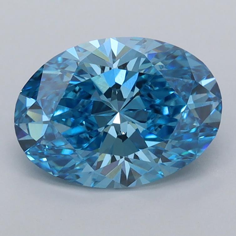 1.53 ct. oval Lab Grown Diamond front image