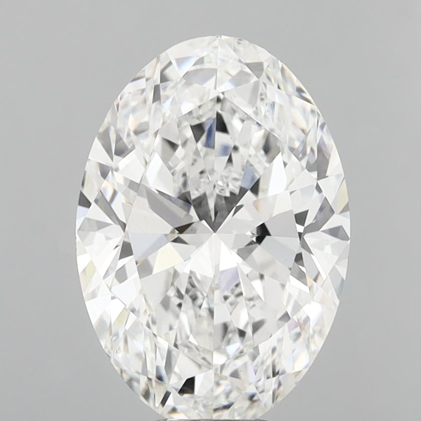 8.02 ct. oval Lab Grown Diamond front image