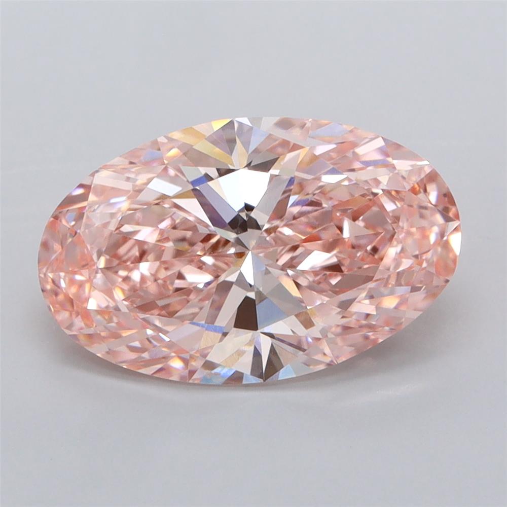 3.04 ct. oval Lab Grown Diamond front image