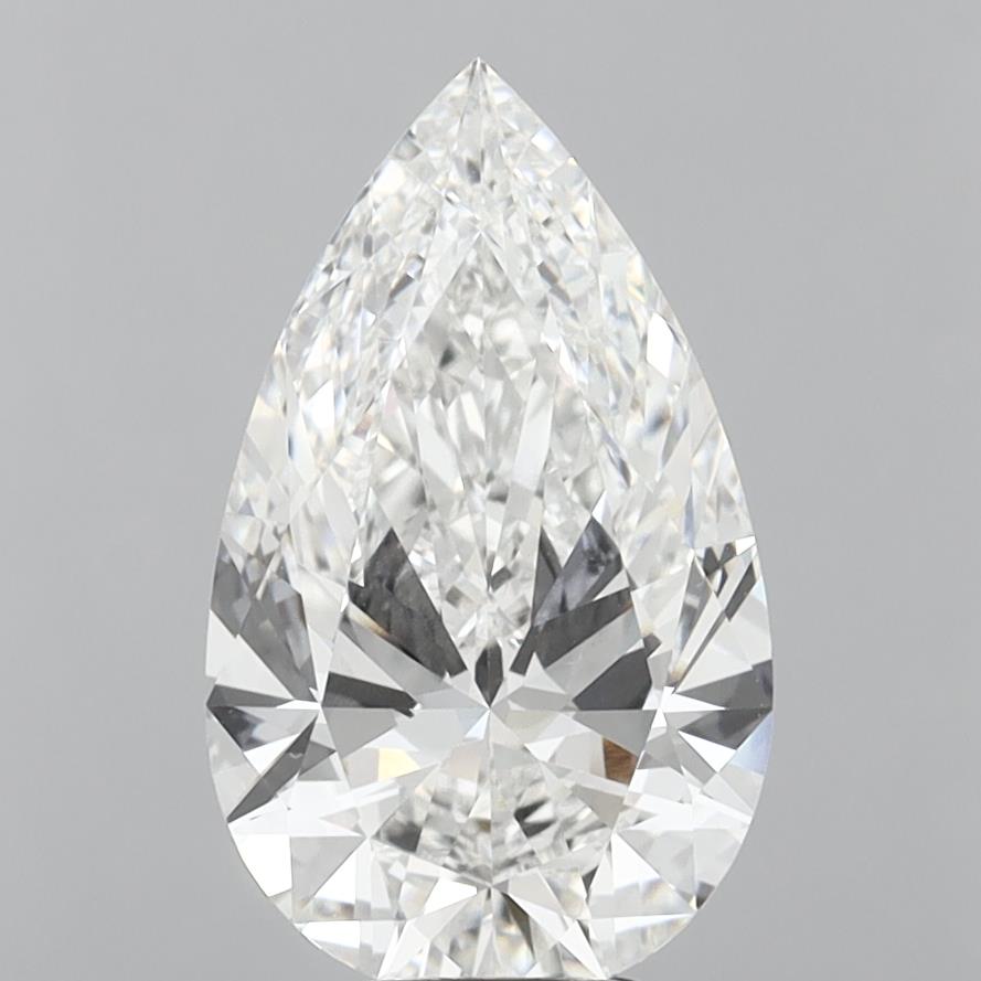 7.10 ct. pear Lab Grown Diamond front image