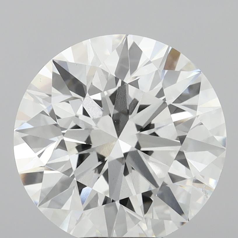6.08 ct. round Lab Grown Diamond front image