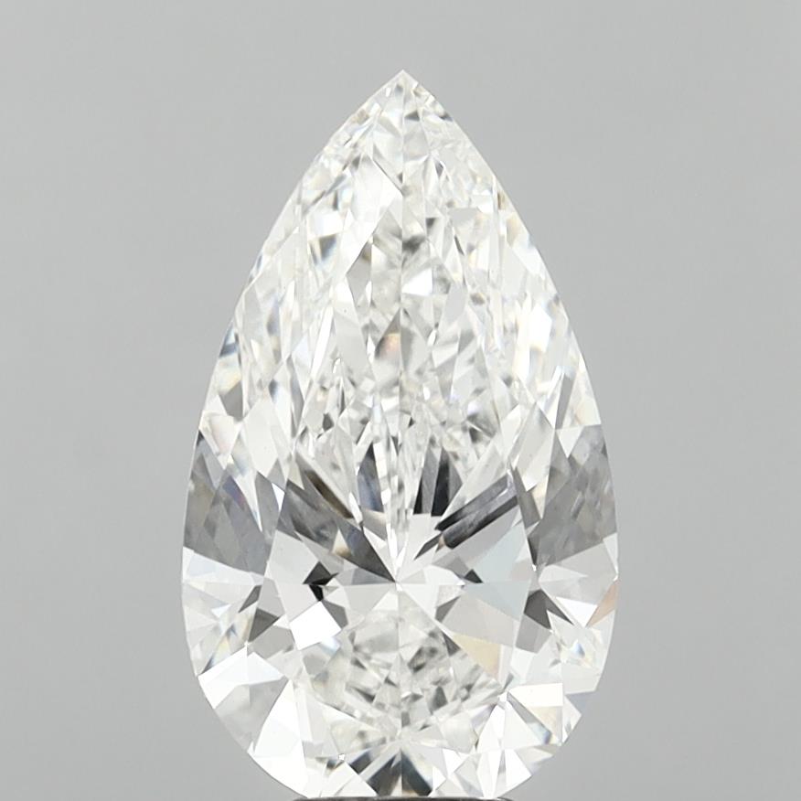 6.07 ct. pear Lab Grown Diamond front image