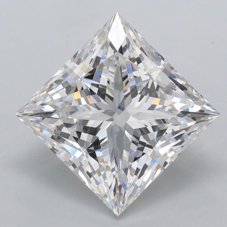 3.02 ct. princess Lab Grown Diamond front image