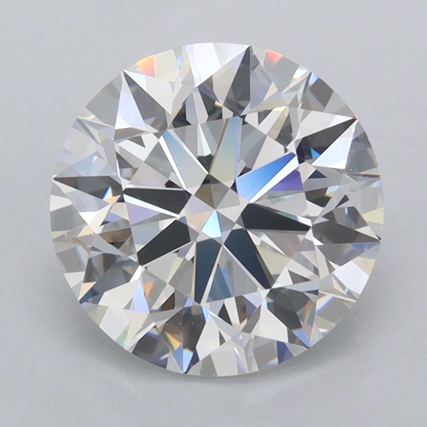 2.67 ct. round Lab Grown Diamond front image
