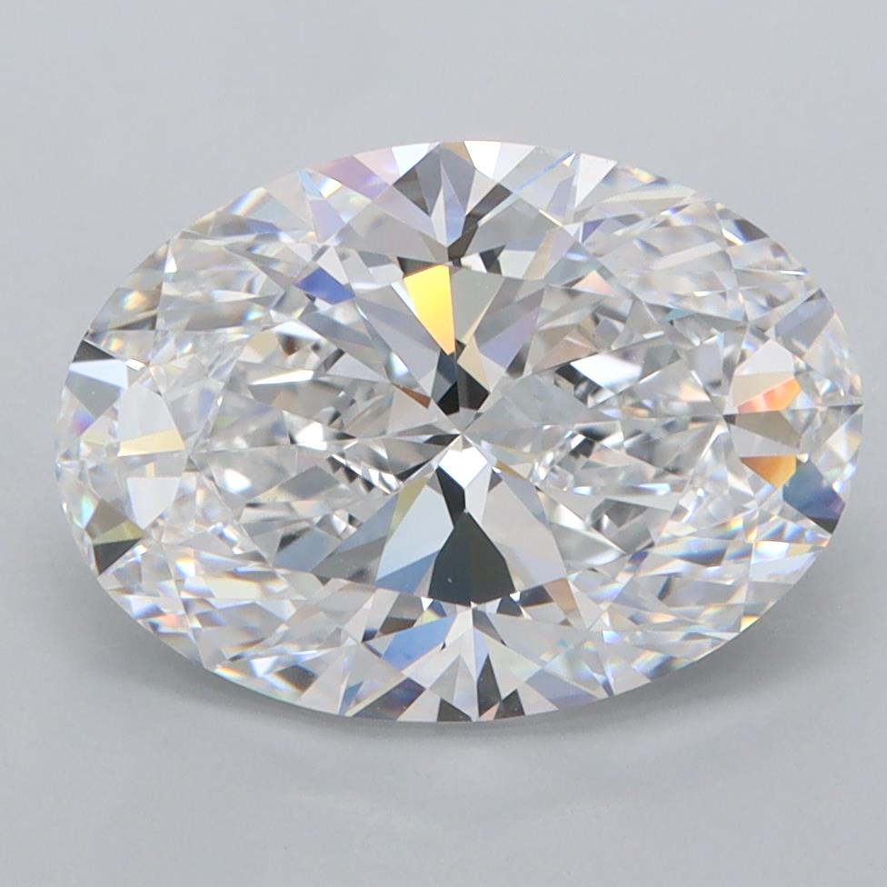 3.60 ct. oval Lab Grown Diamond front image