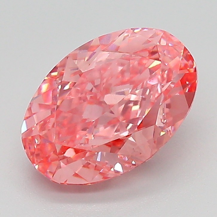 2.07 ct. oval Lab Grown Diamond front image