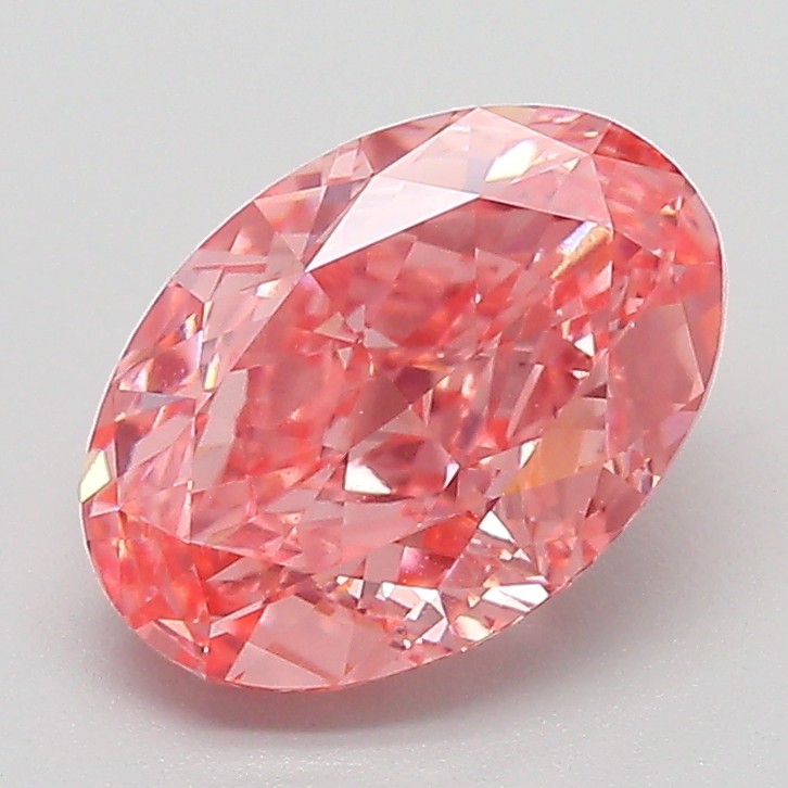 2.07 ct. oval Lab Grown Diamond front image