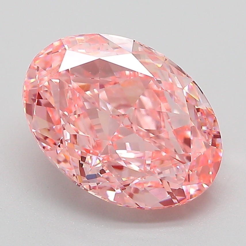 3.09 ct. oval Lab Grown Diamond front image