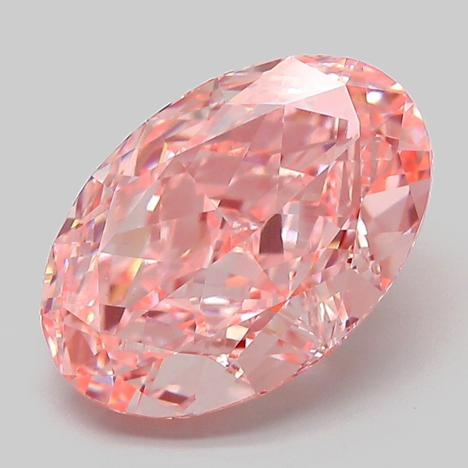 4.25 ct. oval Lab Grown Diamond front image