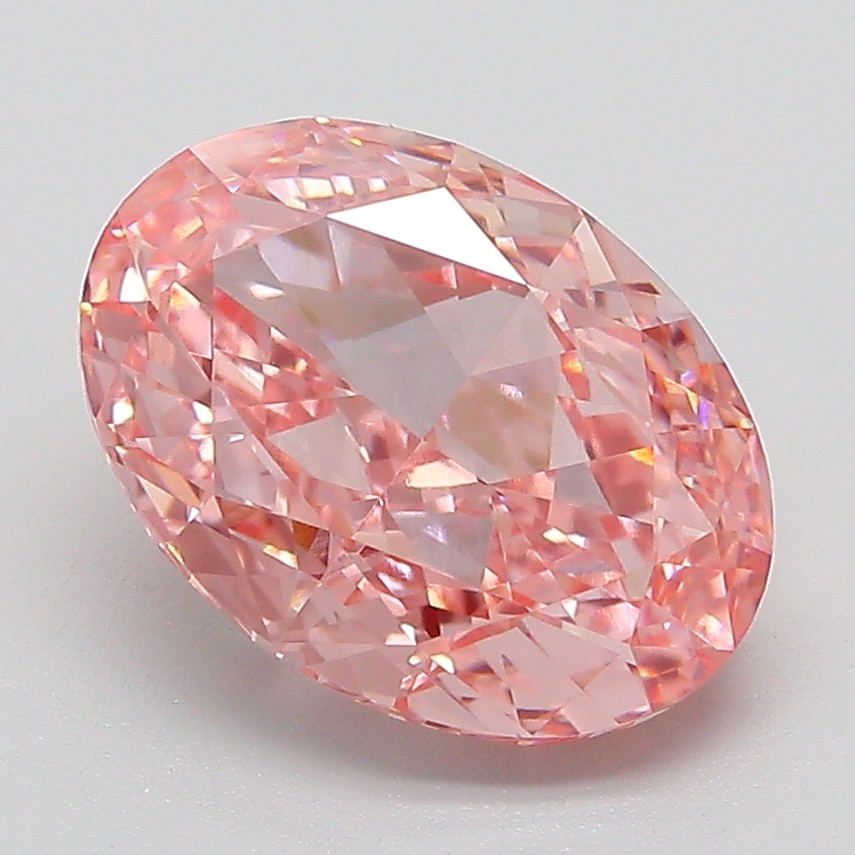 3.18 ct. oval Lab Grown Diamond front image