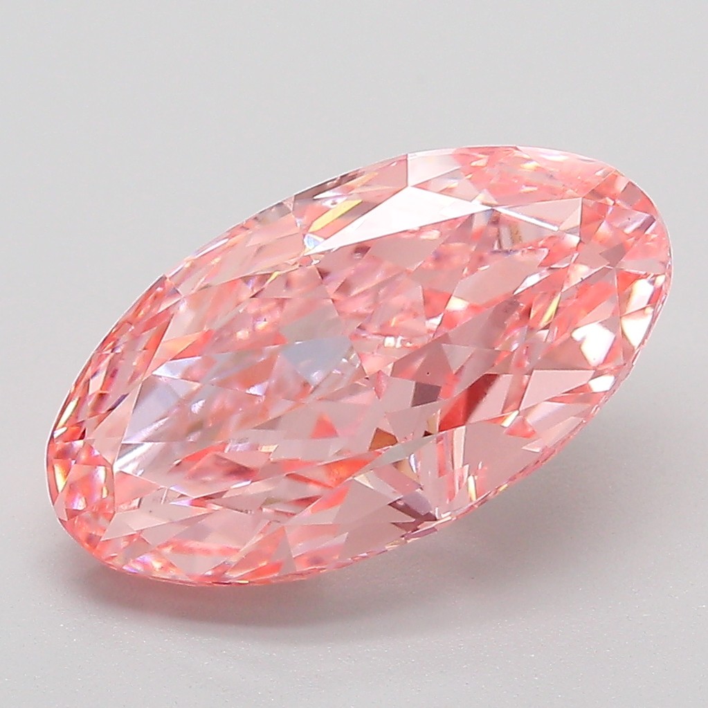 4.14 ct. oval Lab Grown Diamond front image