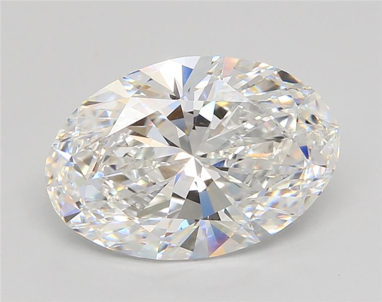 5.01 ct. oval Lab Grown Diamond front image