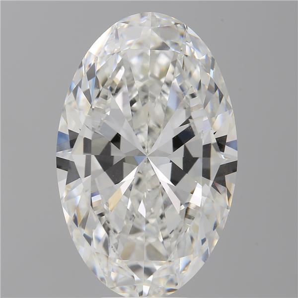 10.07 ct. oval Lab Grown Diamond front image