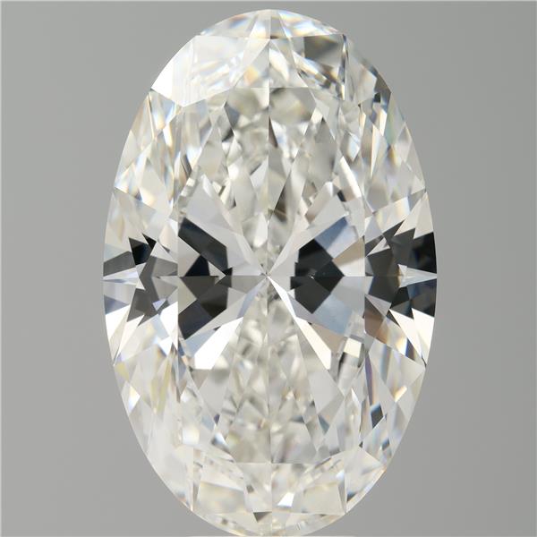 10.00 ct. oval Lab Grown Diamond front image