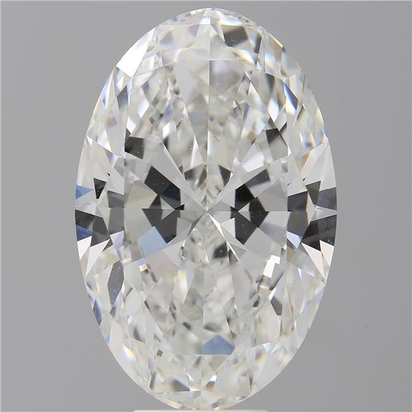 9.06 ct. oval Lab Grown Diamond front image
