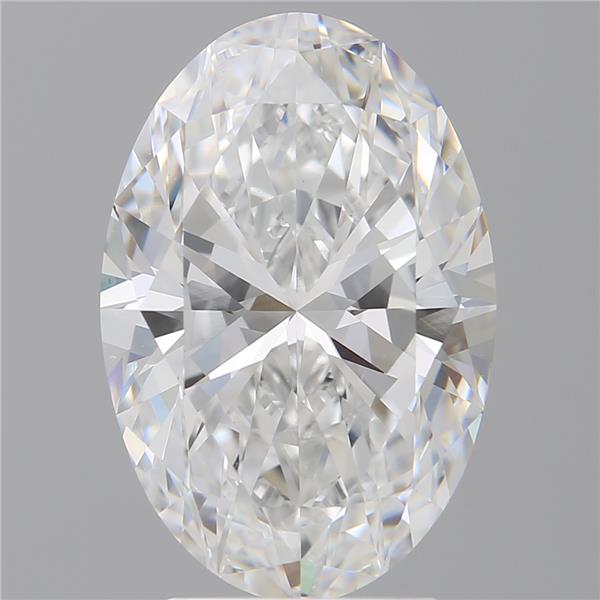 4.02 ct. oval Lab Grown Diamond front image
