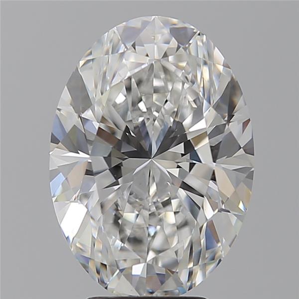 5.05 ct. oval Lab Grown Diamond front image