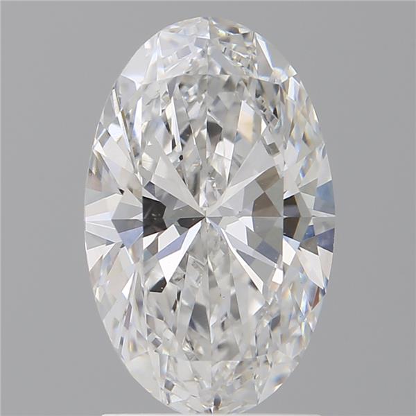 2.03 ct. oval Lab Grown Diamond front image
