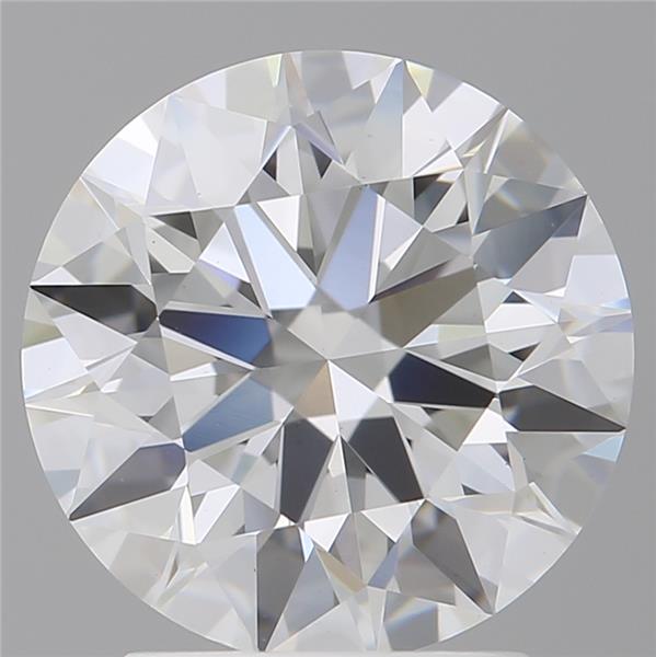2.60 ct. round Lab Grown Diamond front image