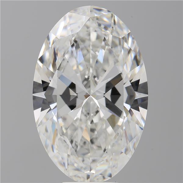 10.00 ct. oval Lab Grown Diamond front image