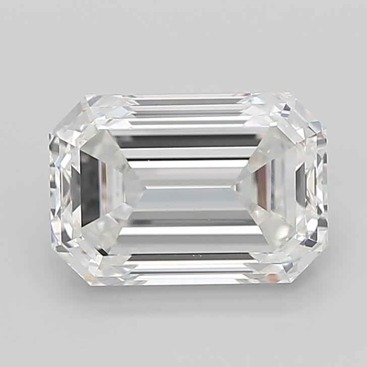 5.97 ct. emerald Lab Grown Diamond front image