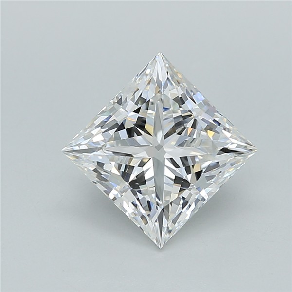 2.55 ct. princess Lab Grown Diamond front image