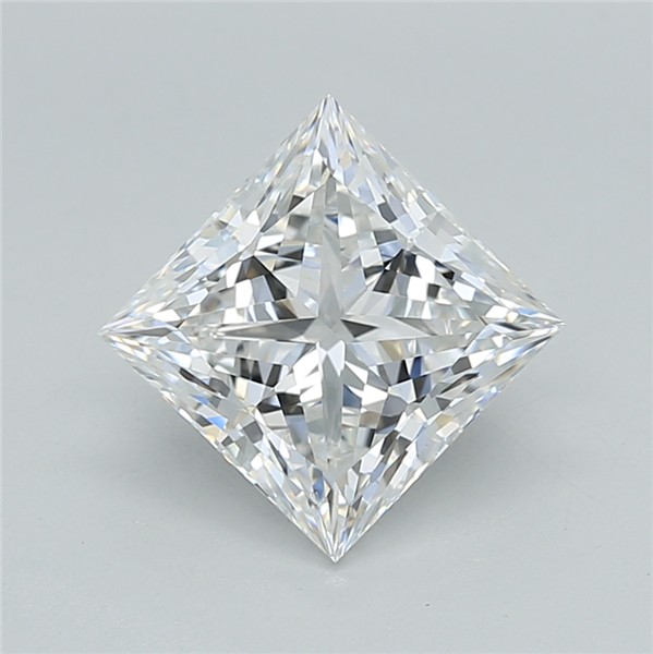 2.04 ct. princess Lab Grown Diamond front image