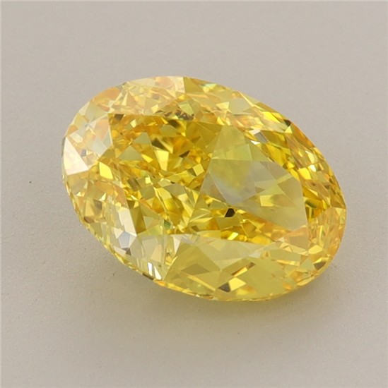 2.10 ct. oval Lab Grown Diamond front image