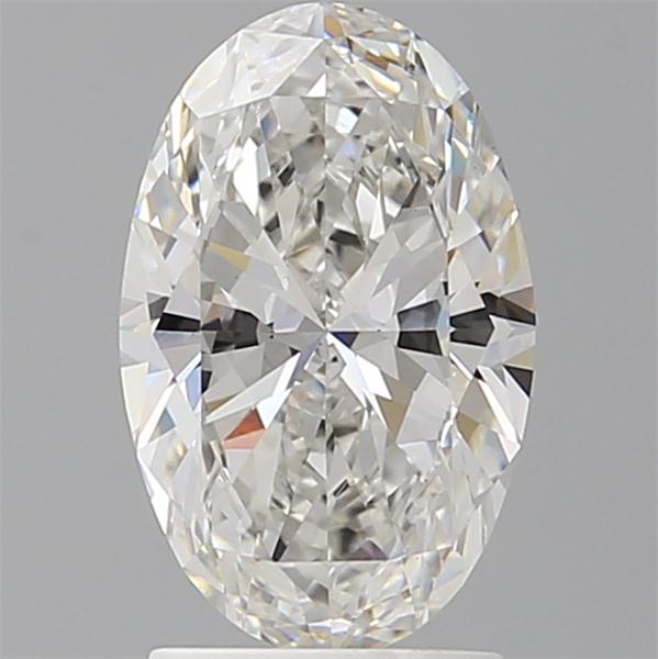 2.06 ct. oval Lab Grown Diamond front image