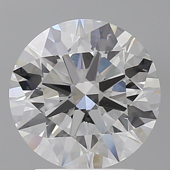 2.60 ct. round Lab Grown Diamond front image