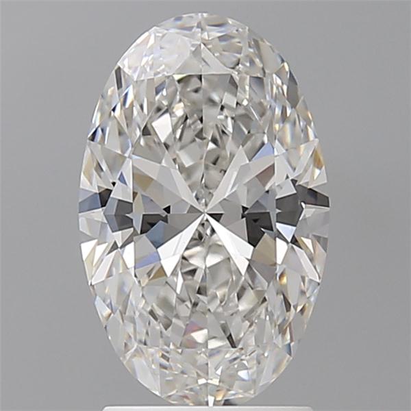 2.10 ct. oval Lab Grown Diamond front image
