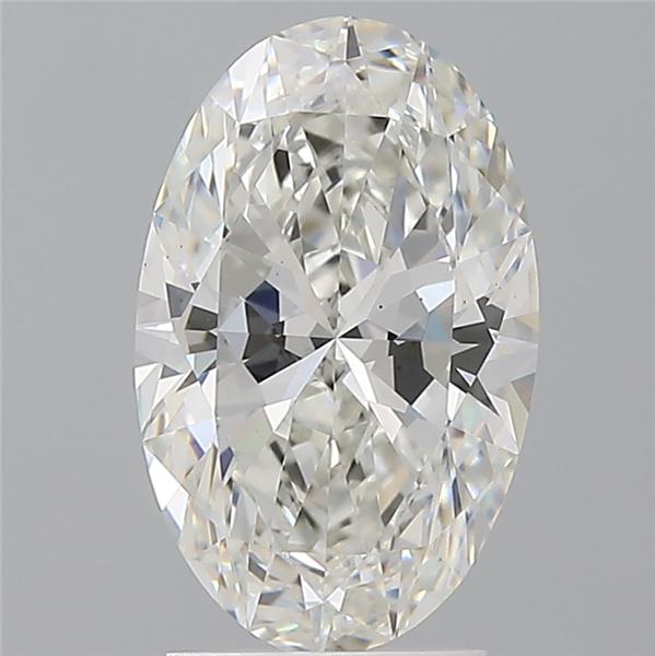2.60 ct. oval Lab Grown Diamond front image