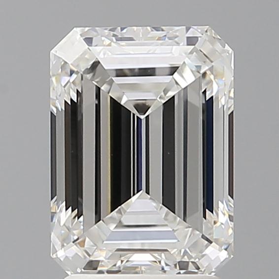 2.56 ct. emerald Lab Grown Diamond front image