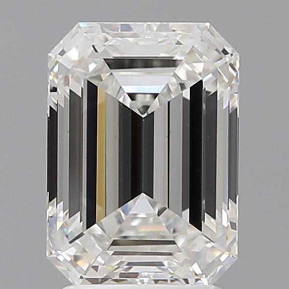2.58 ct. emerald Lab Grown Diamond front image