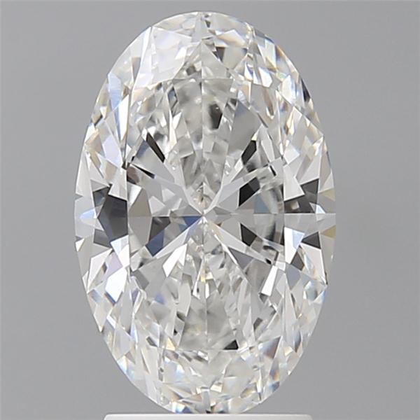 2.53 ct. oval Lab Grown Diamond front image