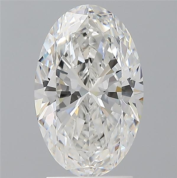 2.60 ct. oval Lab Grown Diamond front image
