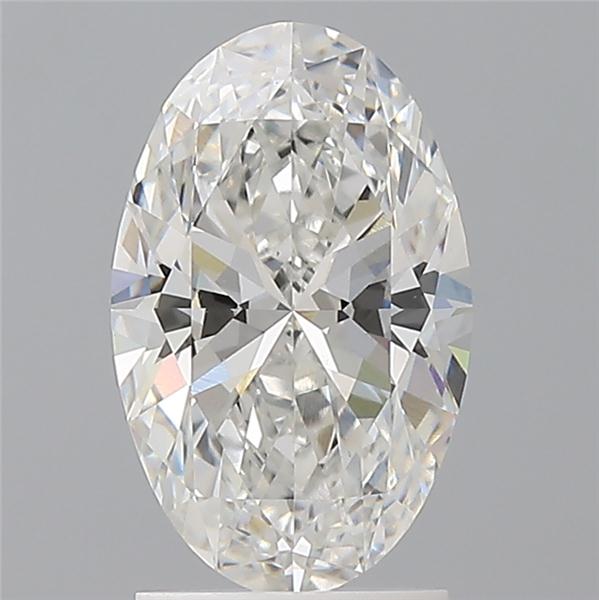 2.04 ct. oval Lab Grown Diamond front image