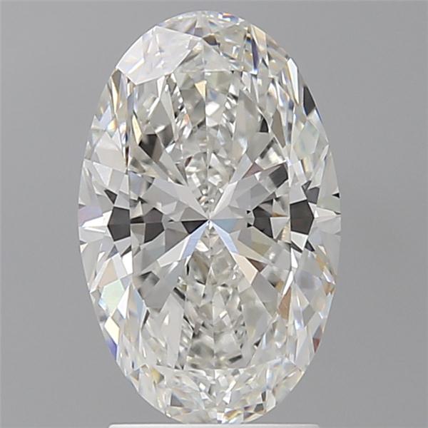 2.60 ct. oval Lab Grown Diamond front image